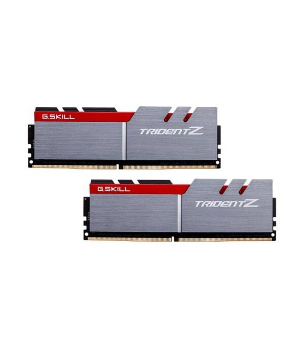 رم کامپیوتر DDR4 دو کاناله 3000 مگاهرتز CL15 جی اسکیل مدل Trident Z ظرفیت (2×8)16 گیگابایت